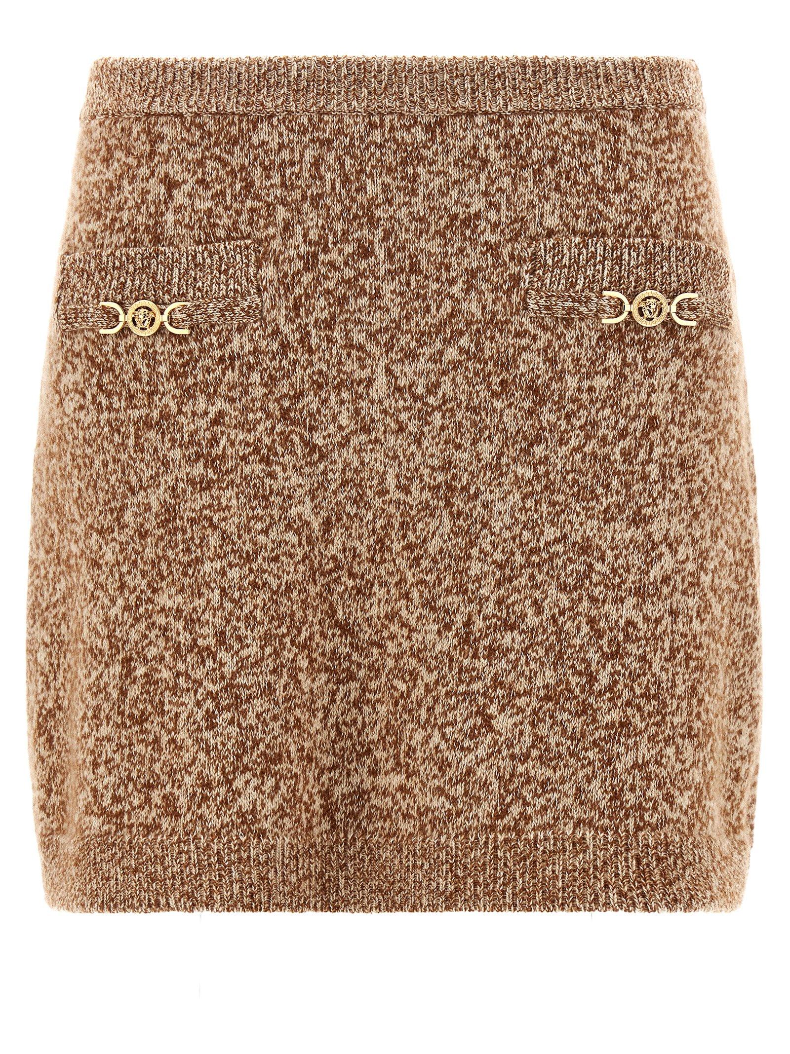 versace mouline skirt multicolor - women