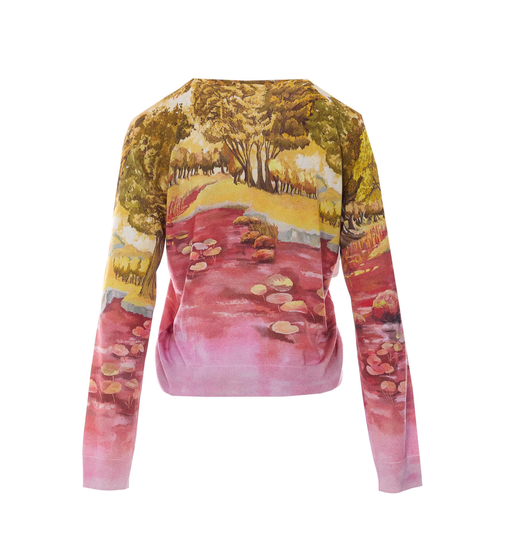 versace shirts silk - women