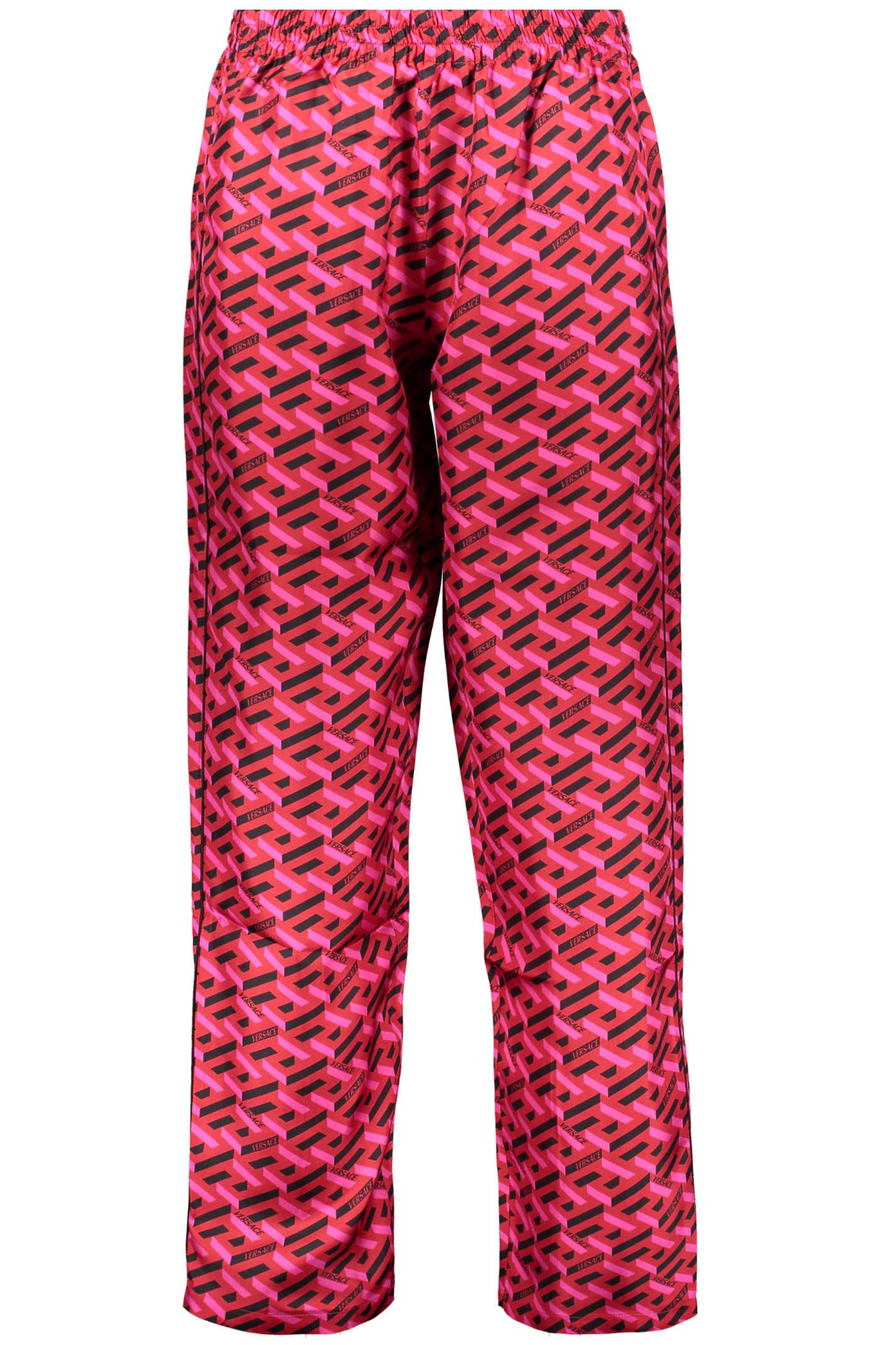 versace silk pajama pants