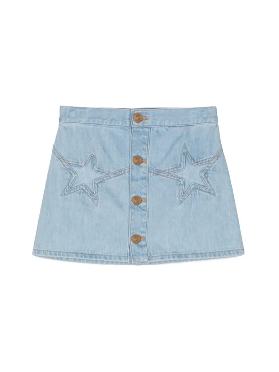 versace skirt denim