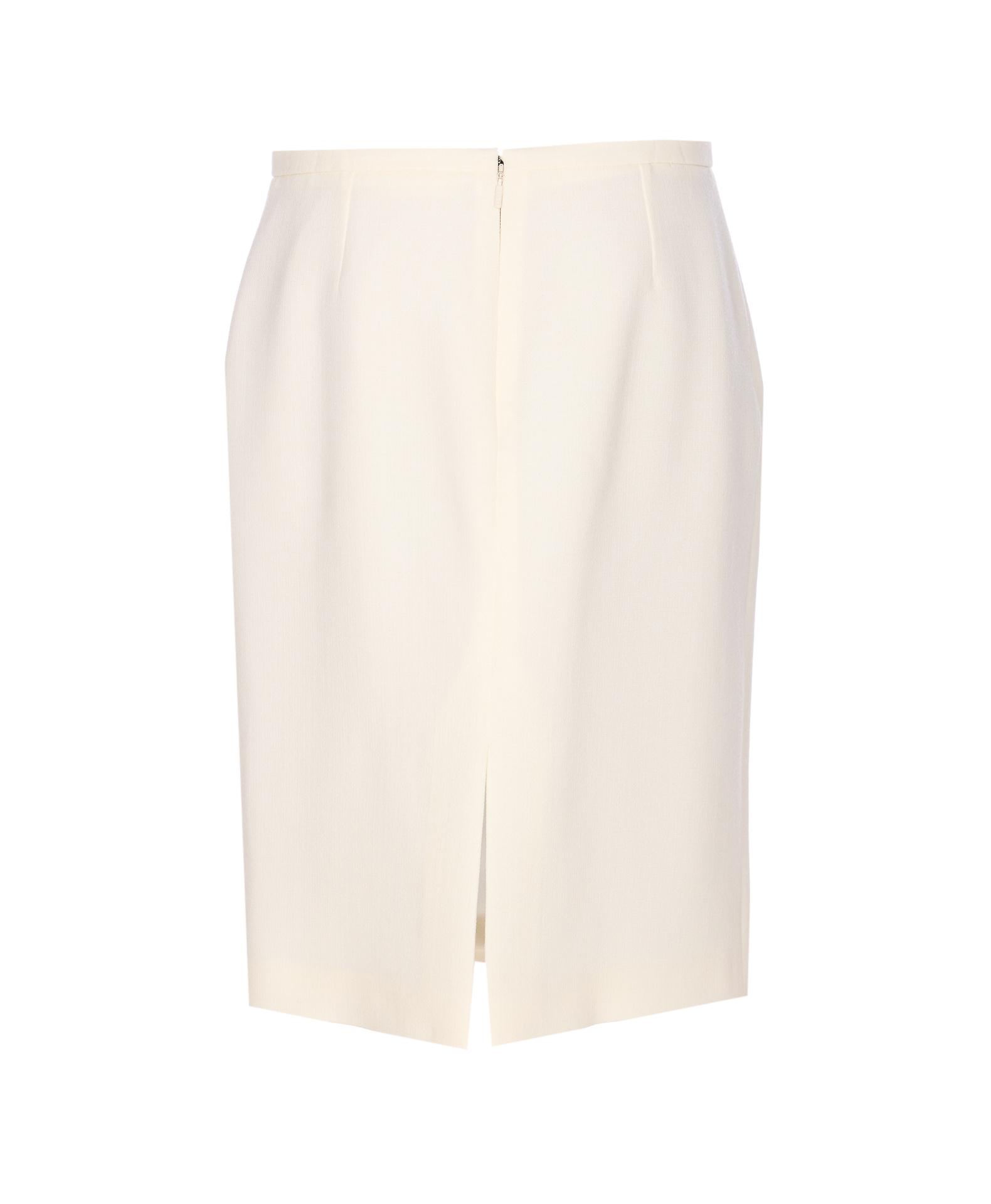 versace skirts white virgin wool - women