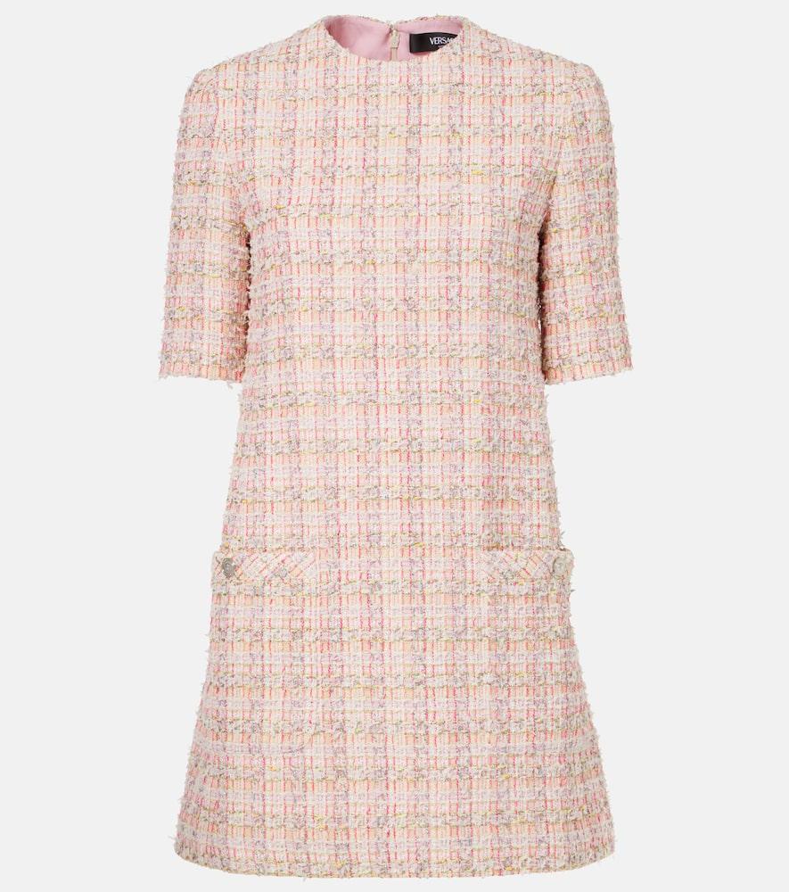 versace tweed minidress