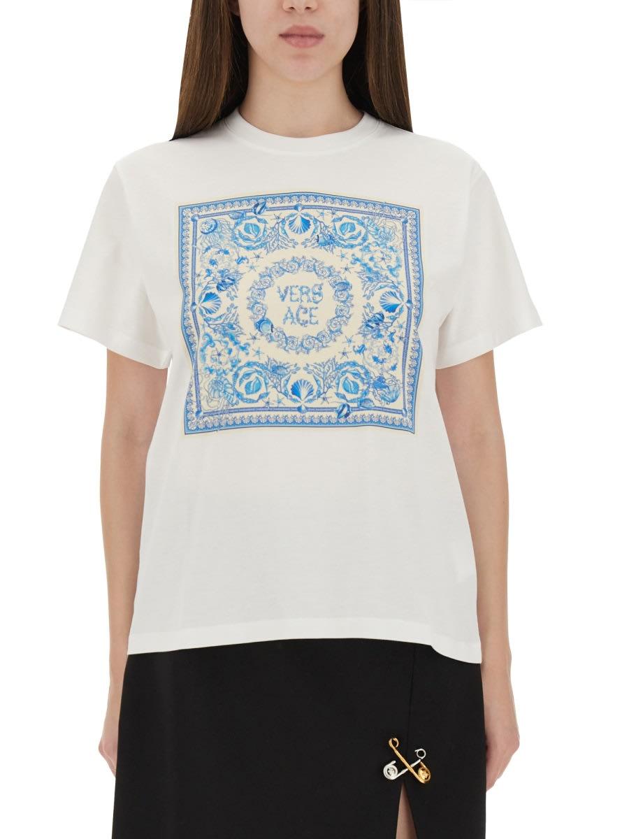 versace underwater baroque t-shirt