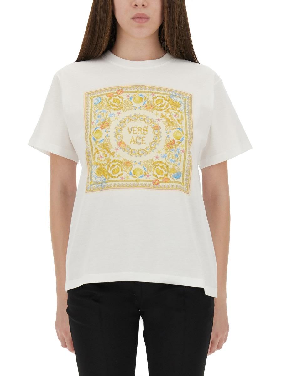 versace underwater baroque t-shirt