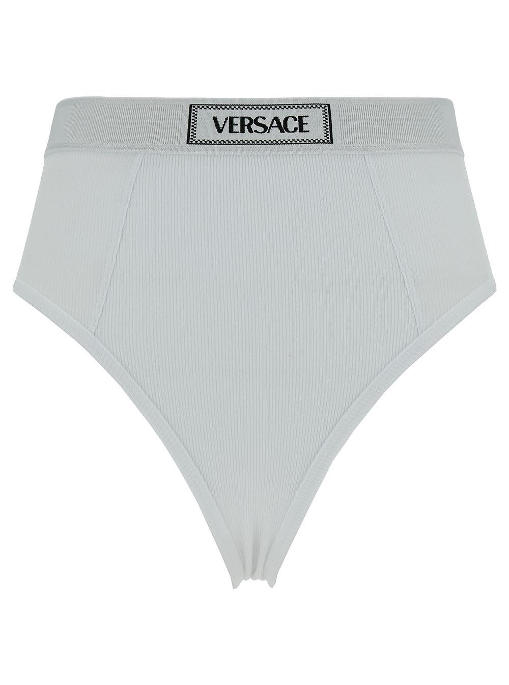 versace underwear cotton slip