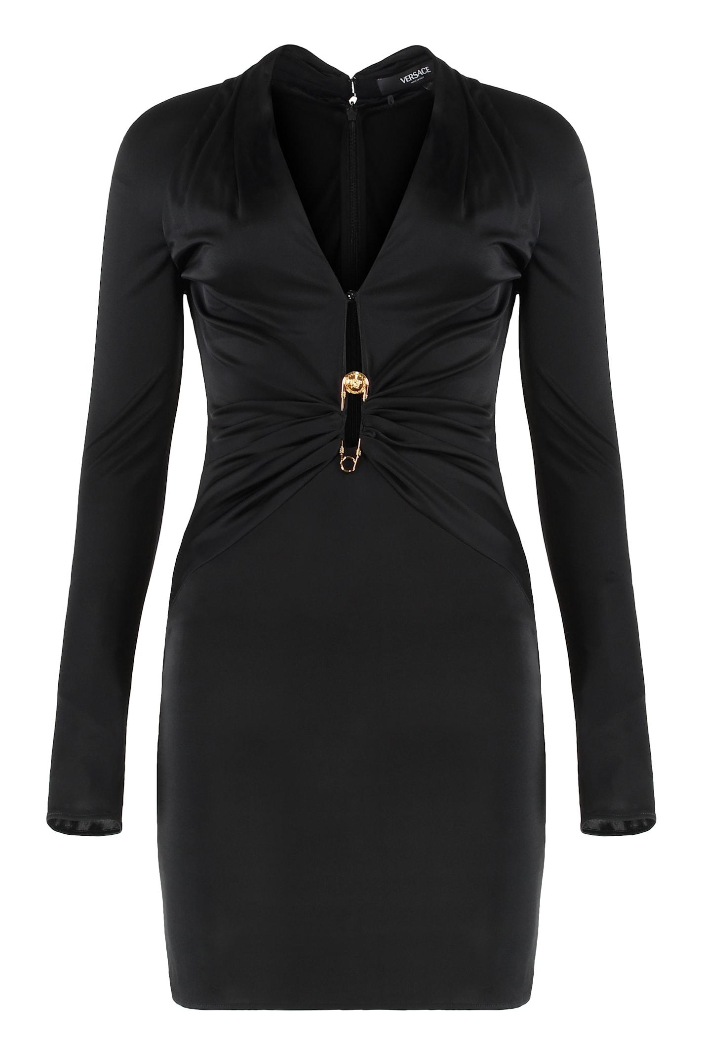 versace viscose dress