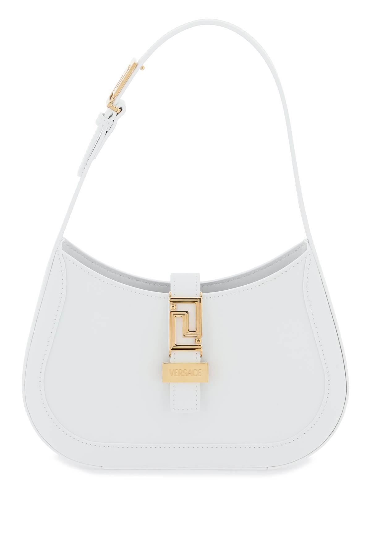 versace white leather bag
