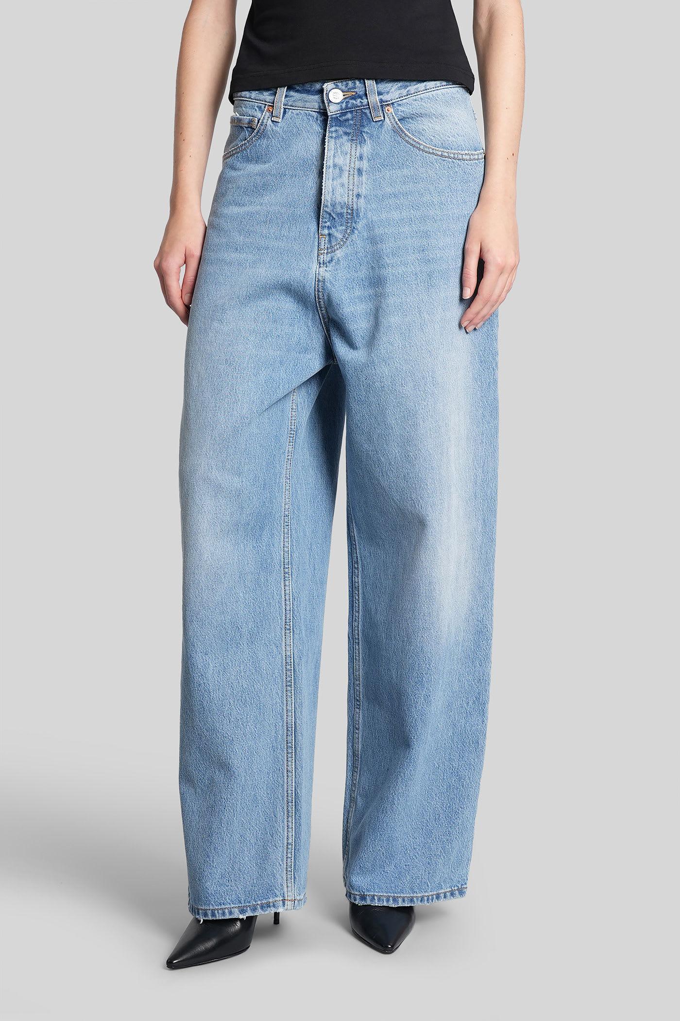 vetements jeans in blue cotton