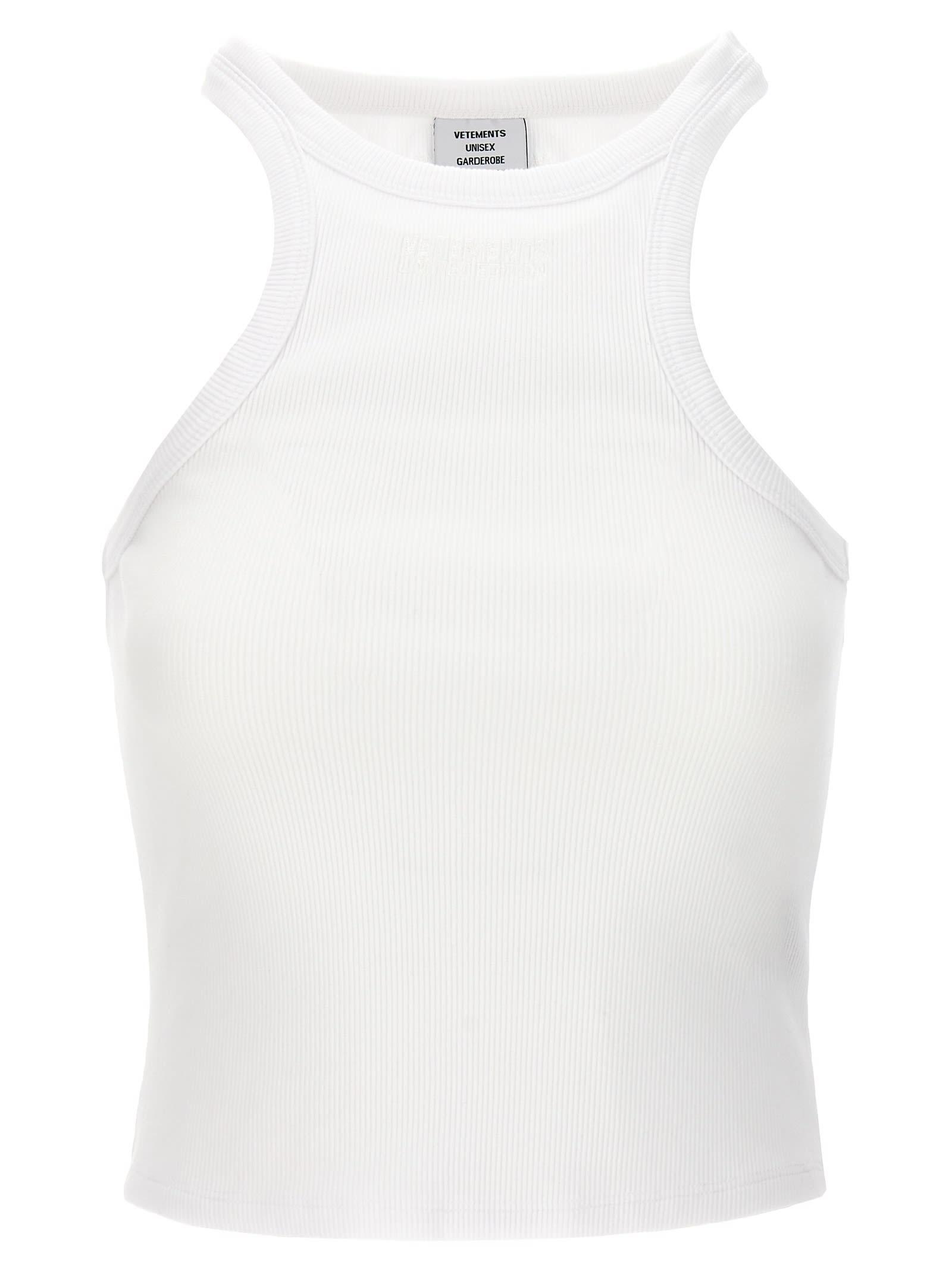 vetements racing tank top