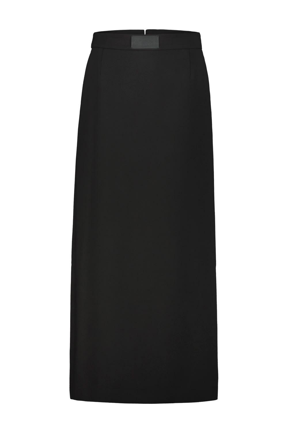 vetements tailored maxi skirt