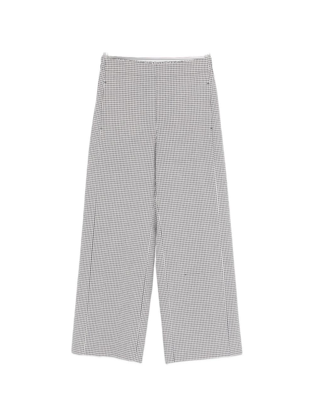 via masini 80 trousers black cotton - women