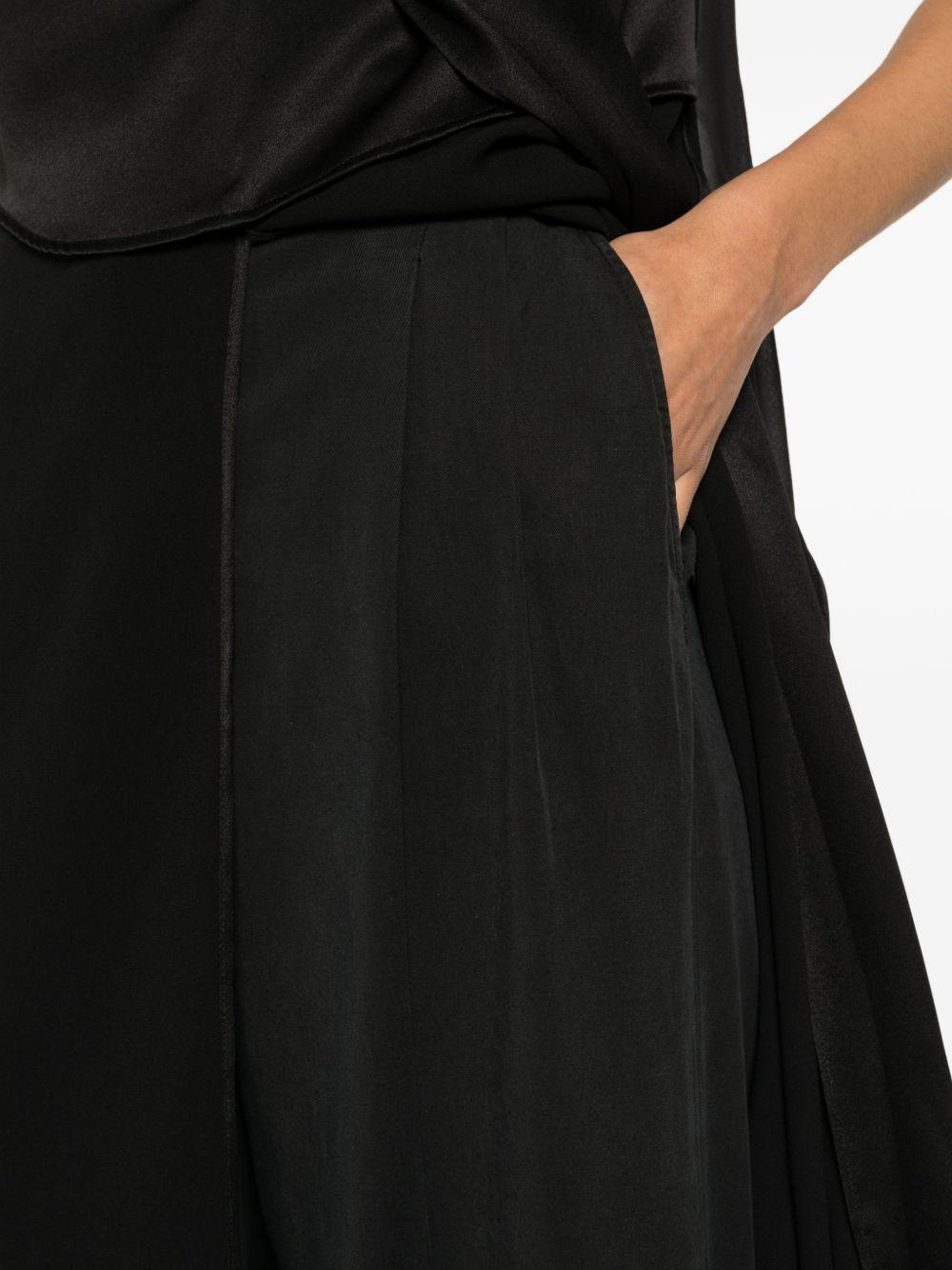 via masini 80 trousers nero - women