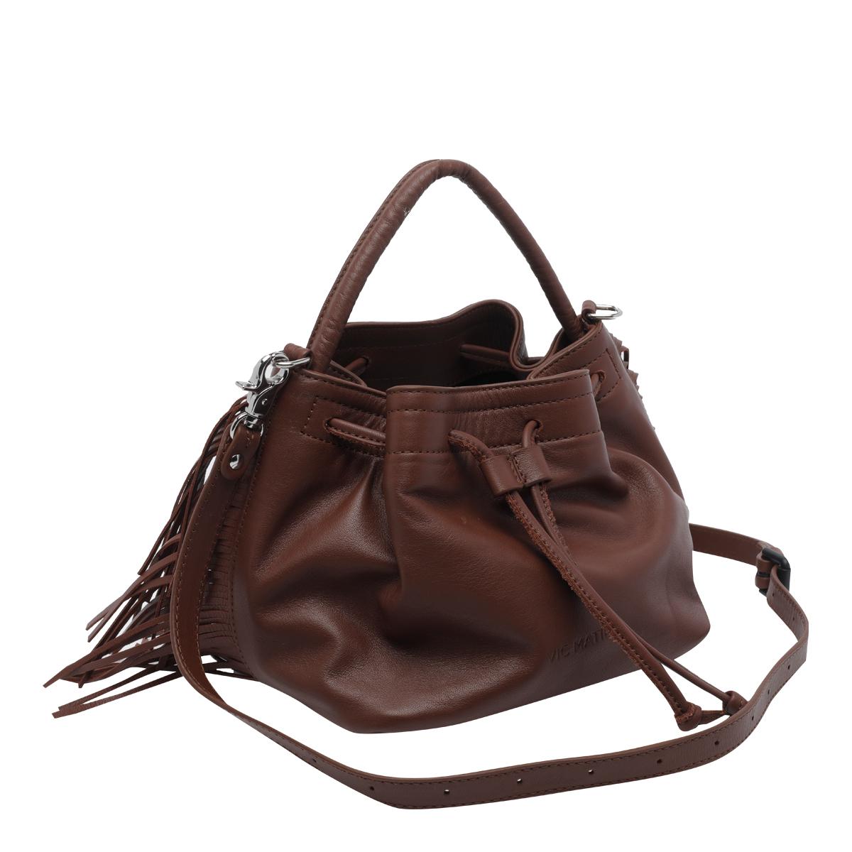 vic matie bags brown calf leather - women
