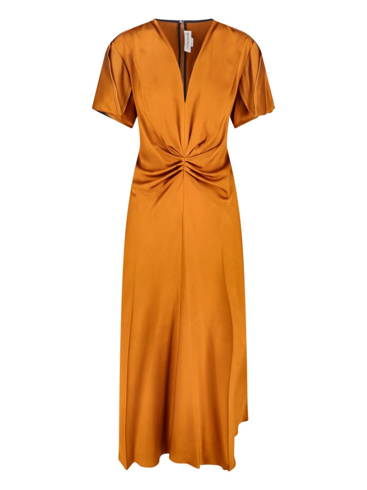 victoria beckham 'eve' midi dress