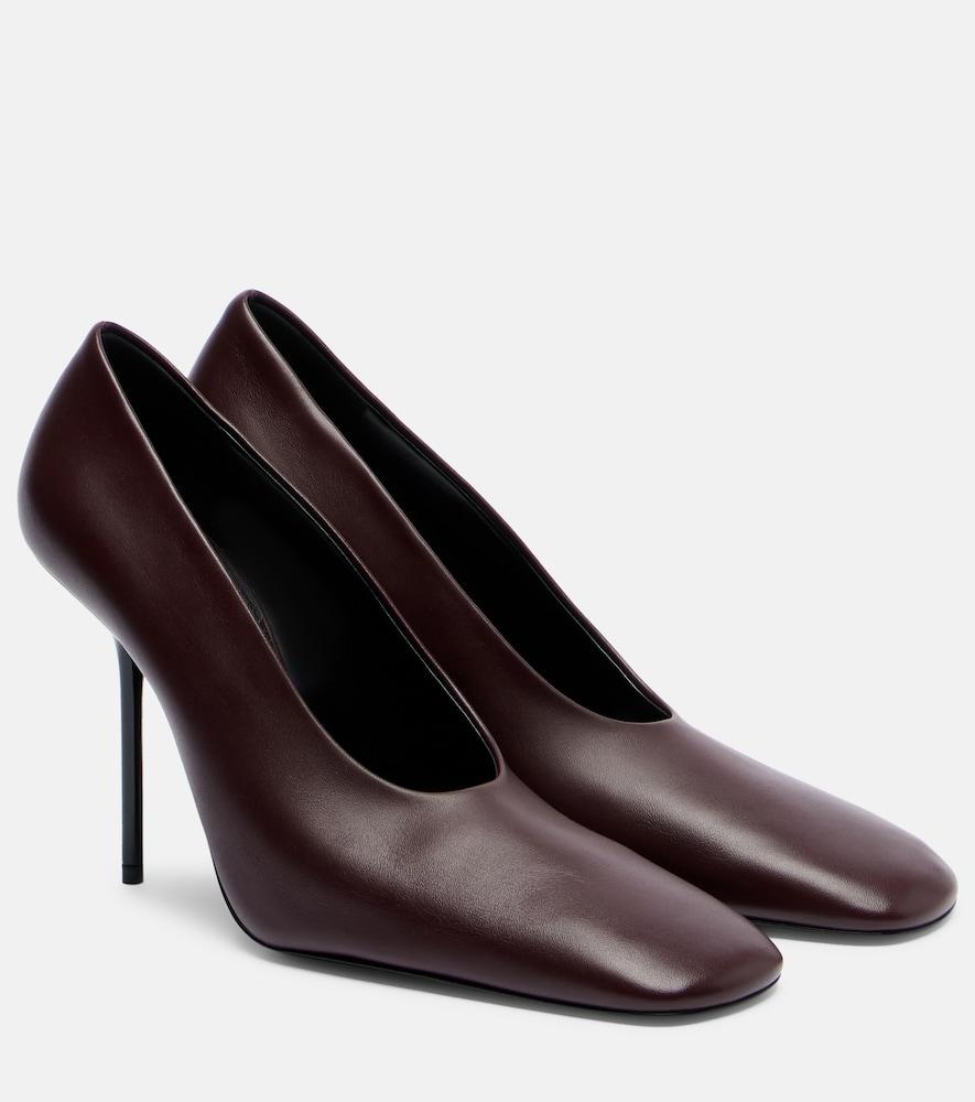 victoria beckham 100 leather pumps