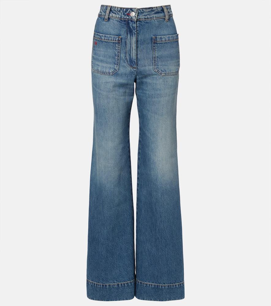 victoria beckham alina bootcut jeans