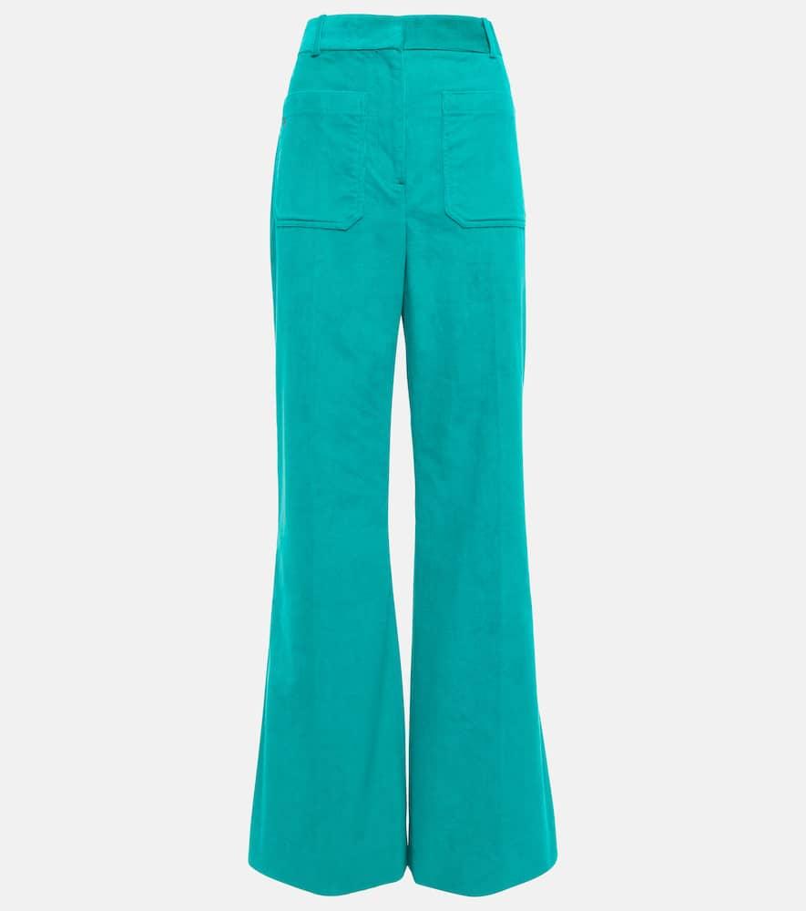 victoria beckham alina corduroy wide