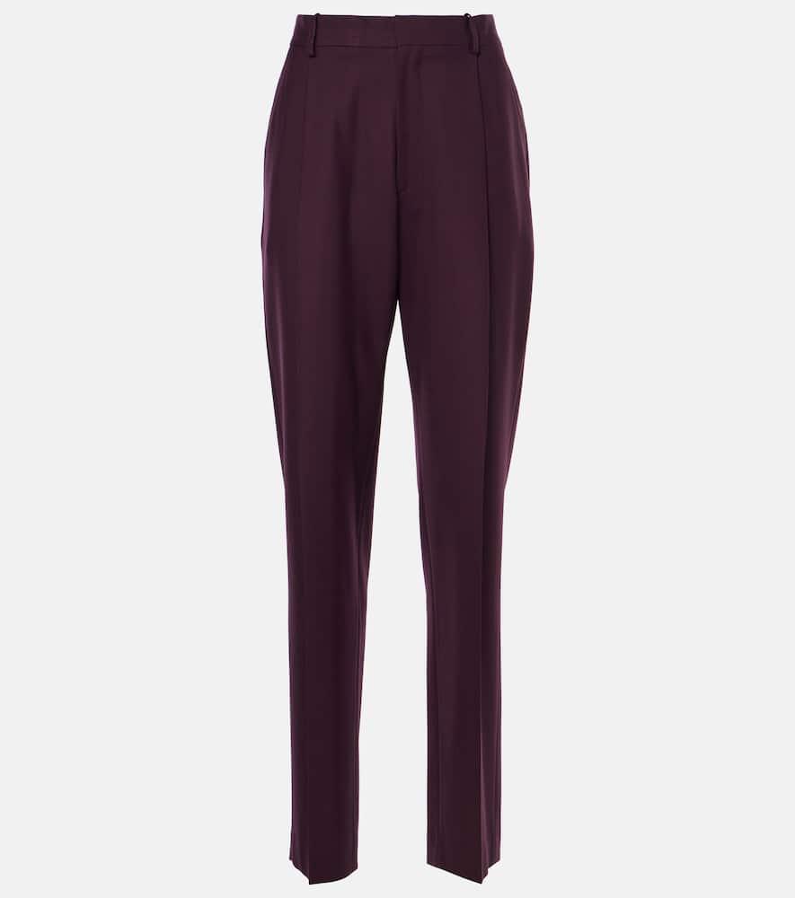 victoria beckham asymmetric wool