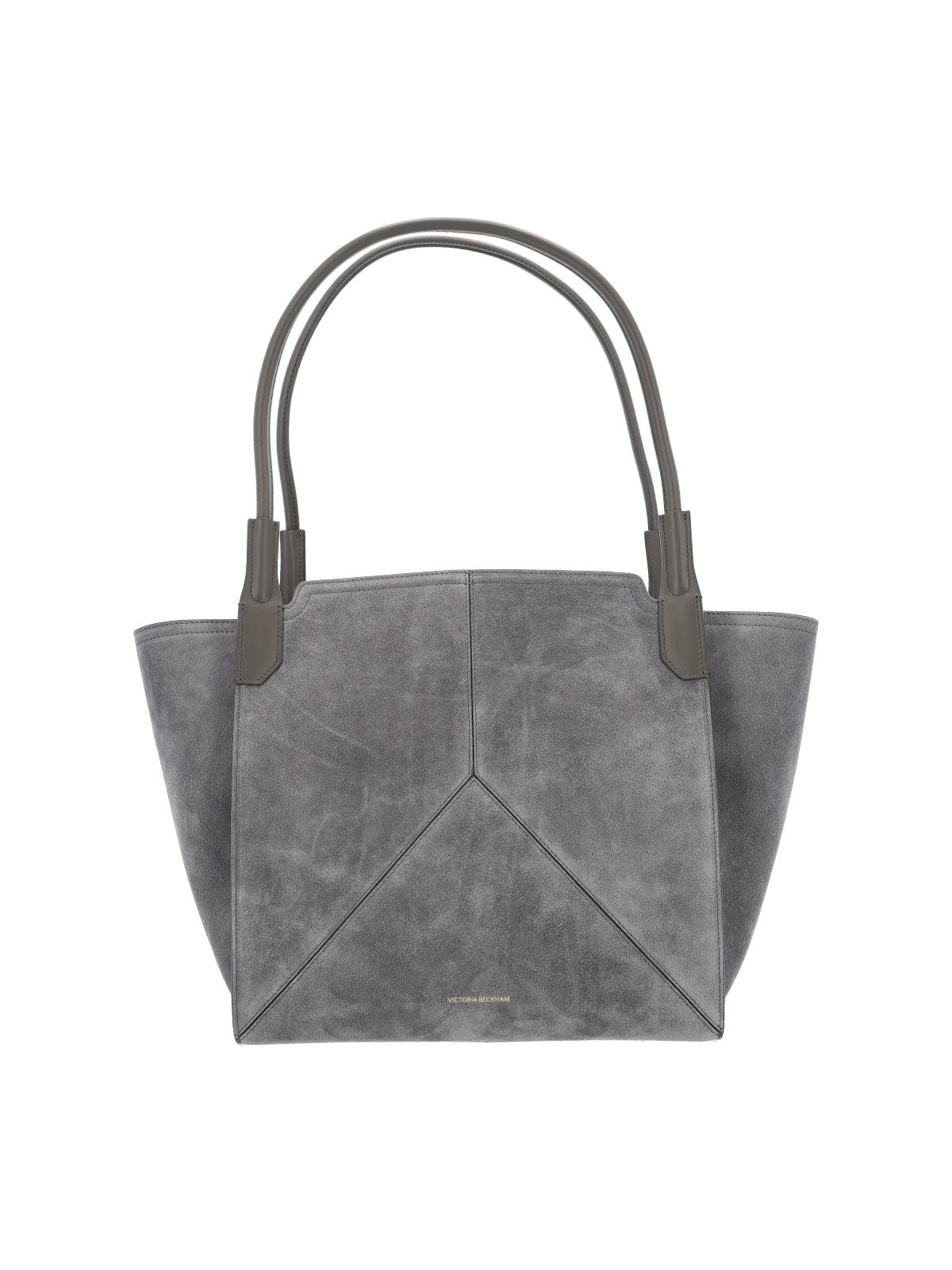 victoria beckham bags grey leather - women