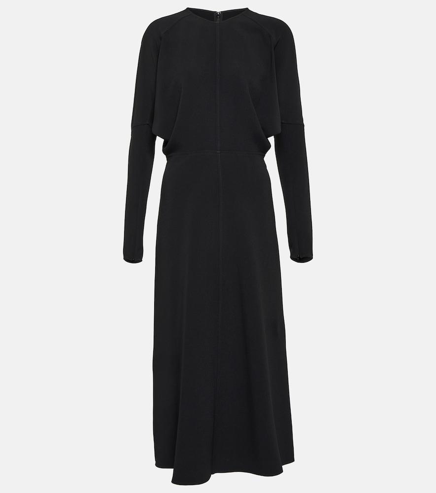 victoria beckham cady midi dress