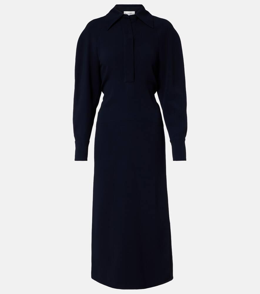 victoria beckham cady polo dress