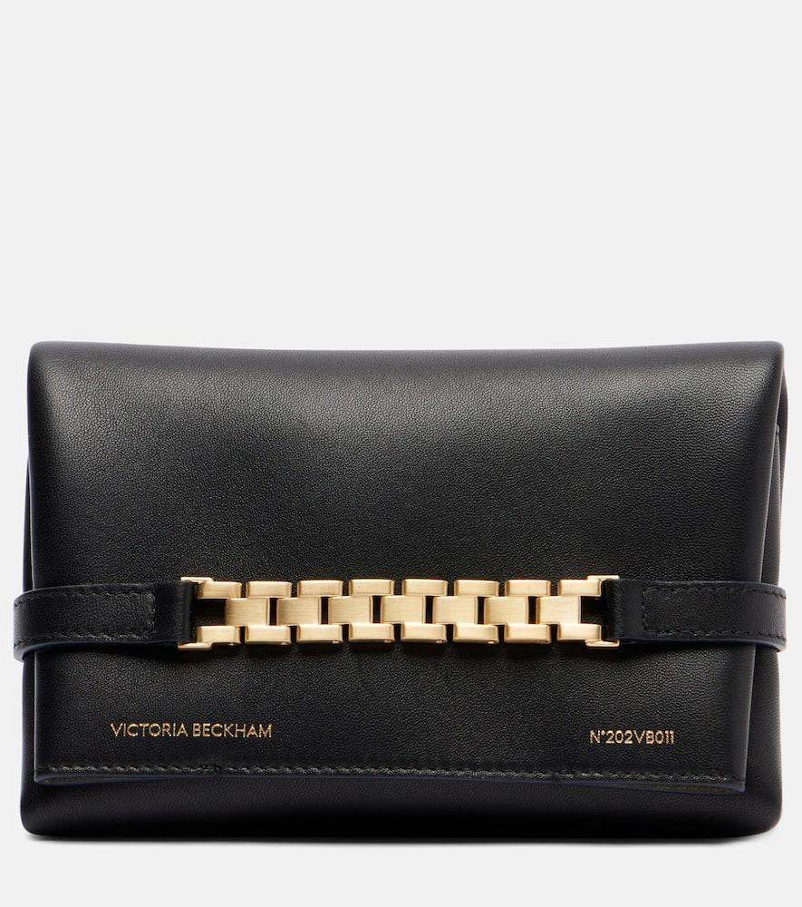 victoria beckham chain mini leather shoulder bag