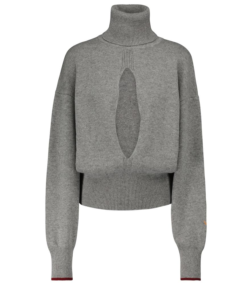 victoria beckham cutout cashmere