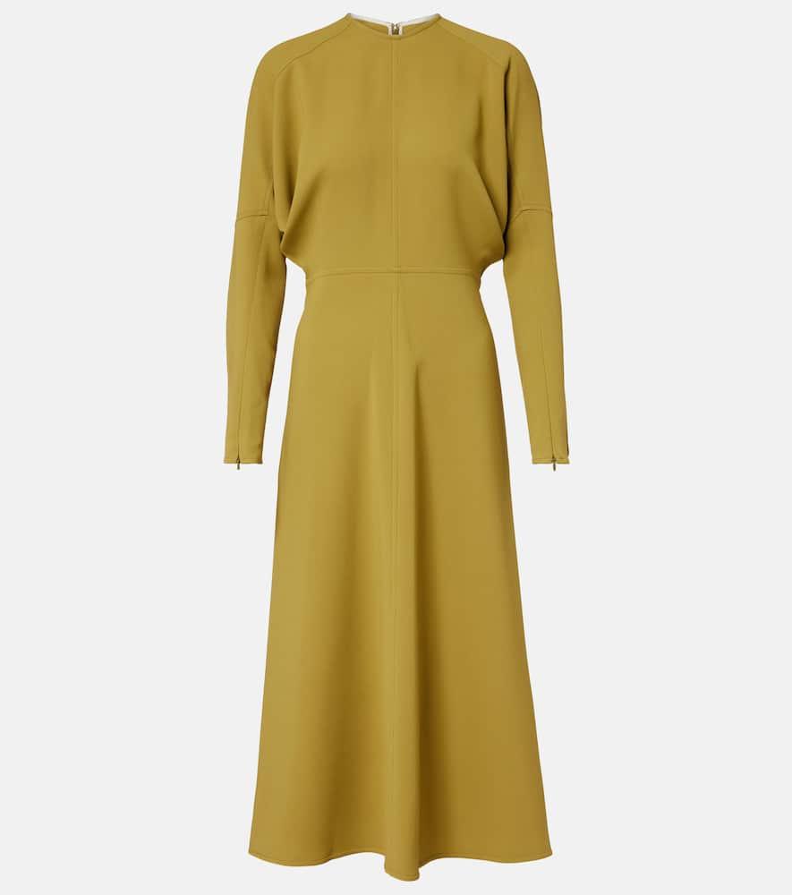 victoria beckham dolman cady midi dress