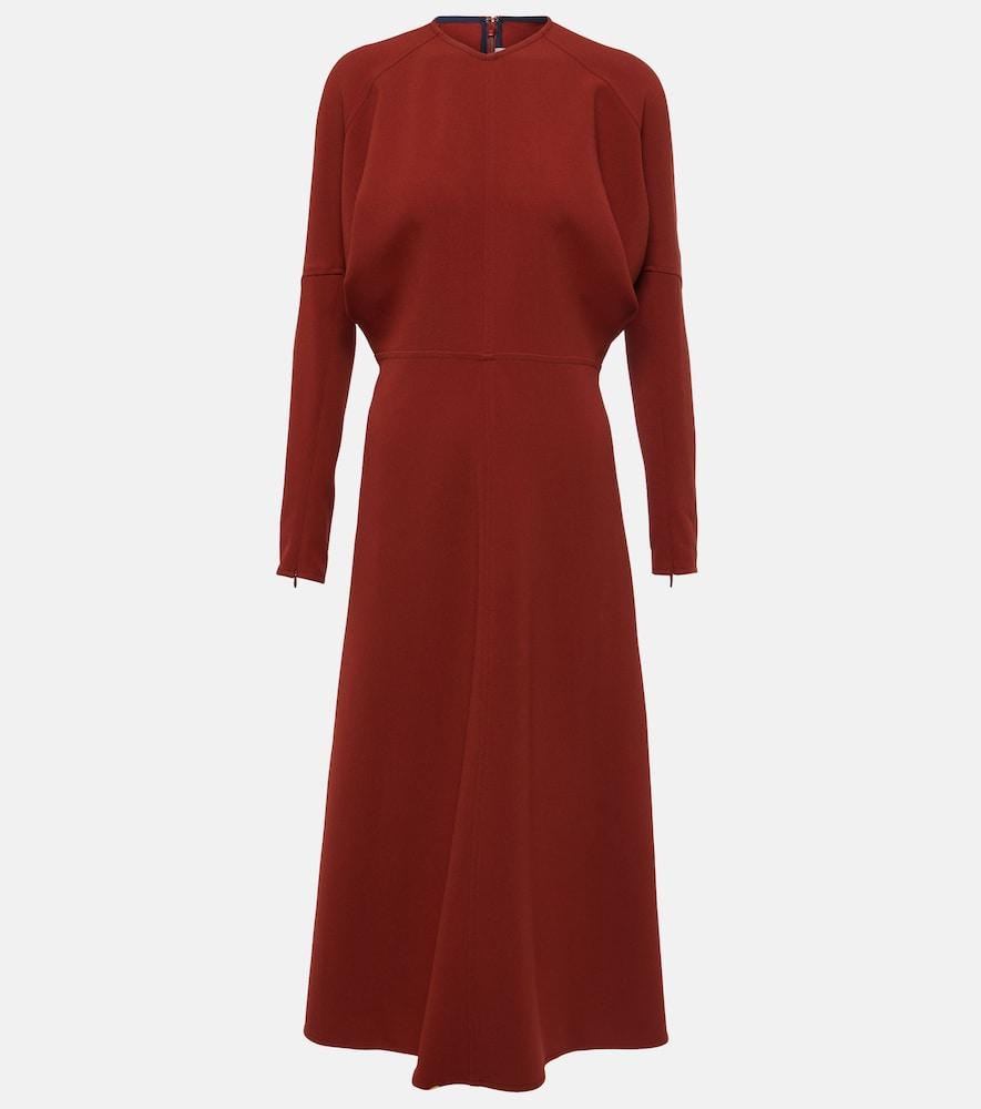 victoria beckham dolman cady midi dress