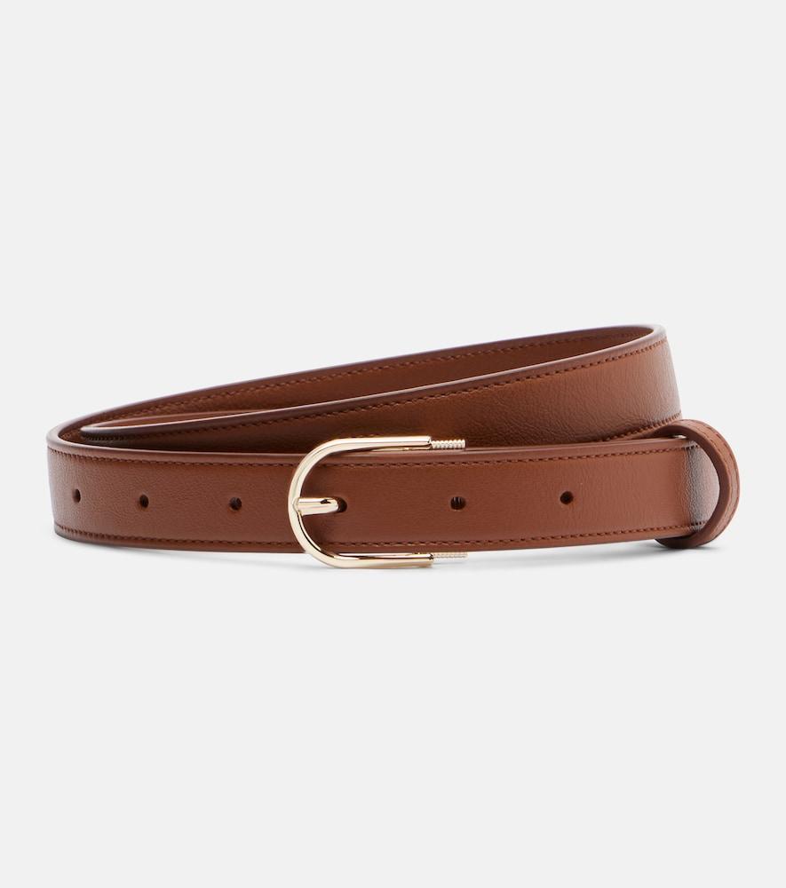 victoria beckham dorian b leather belt