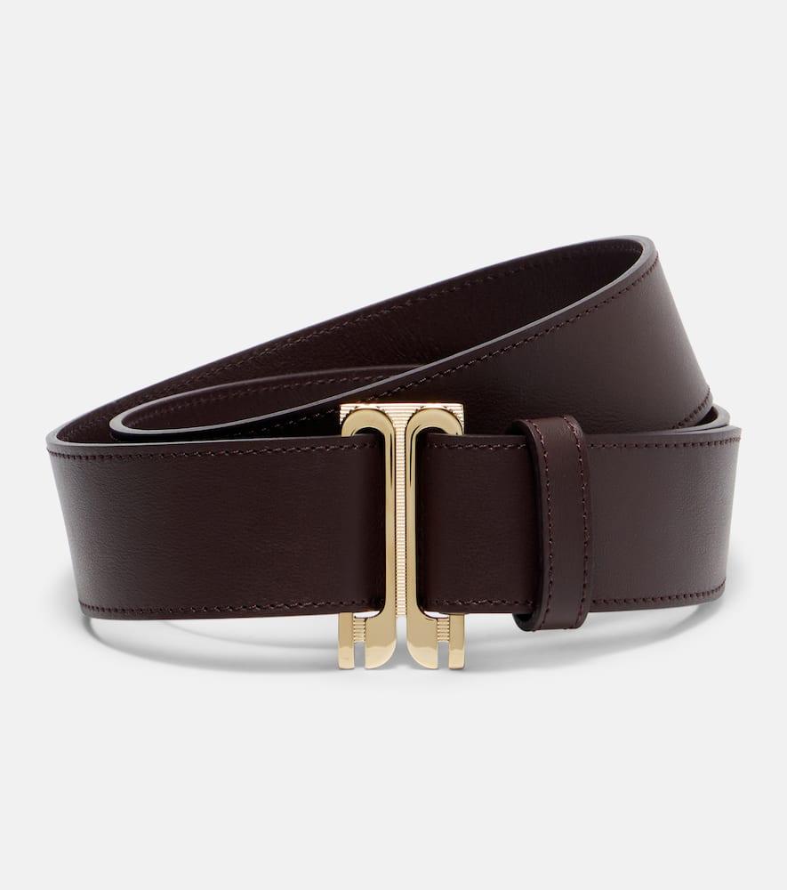 victoria beckham dorian leather belt