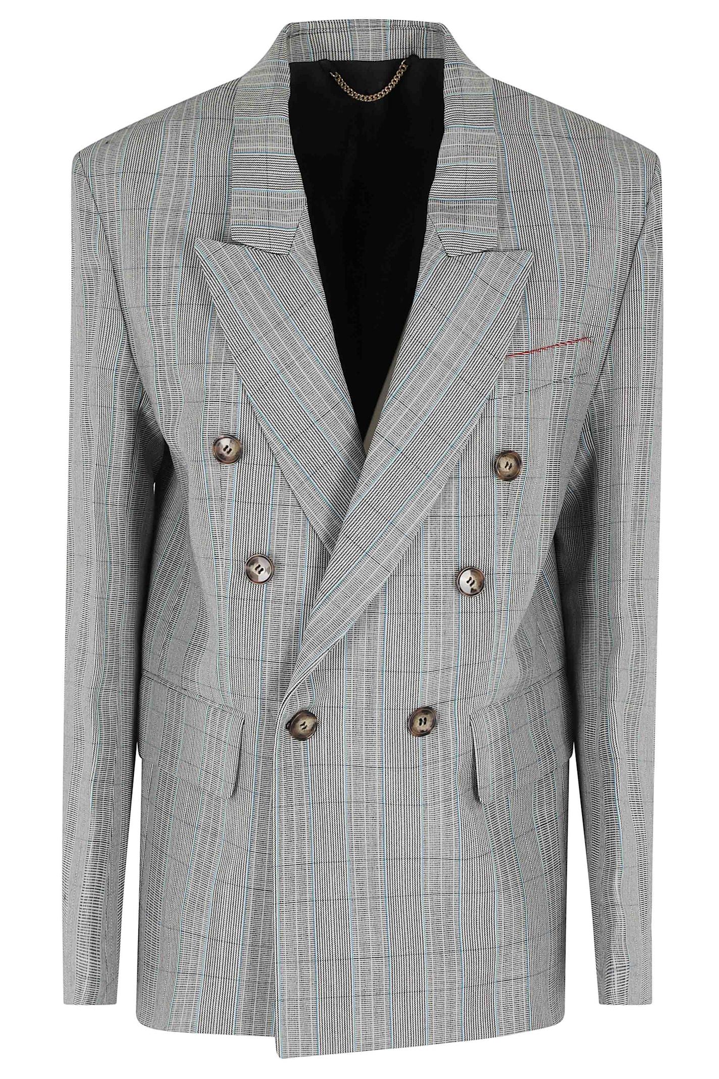 victoria beckham double breasted tailored jacket