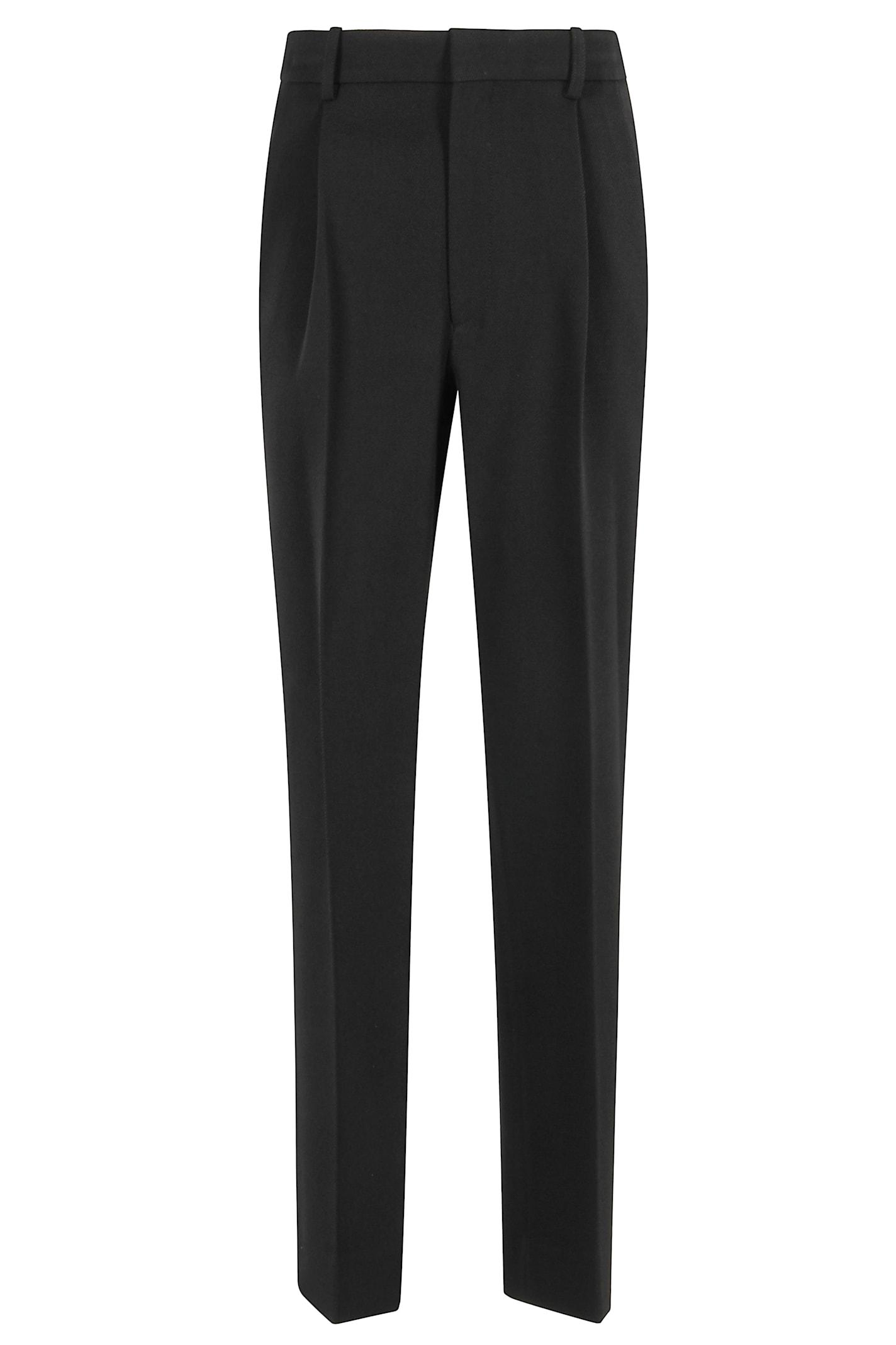 victoria beckham drop-waist straight leg trouser