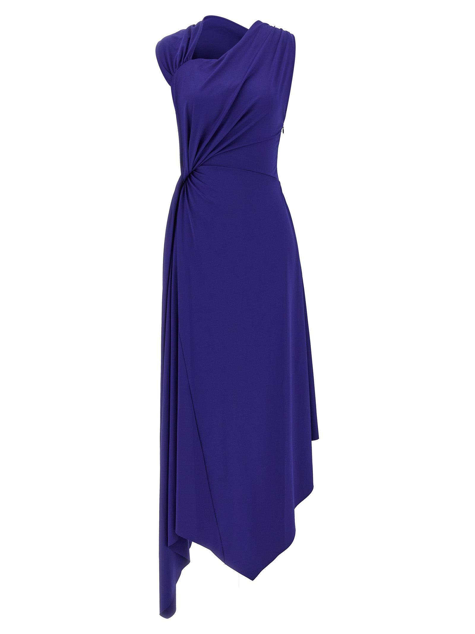 victoria beckham fluid drape dress