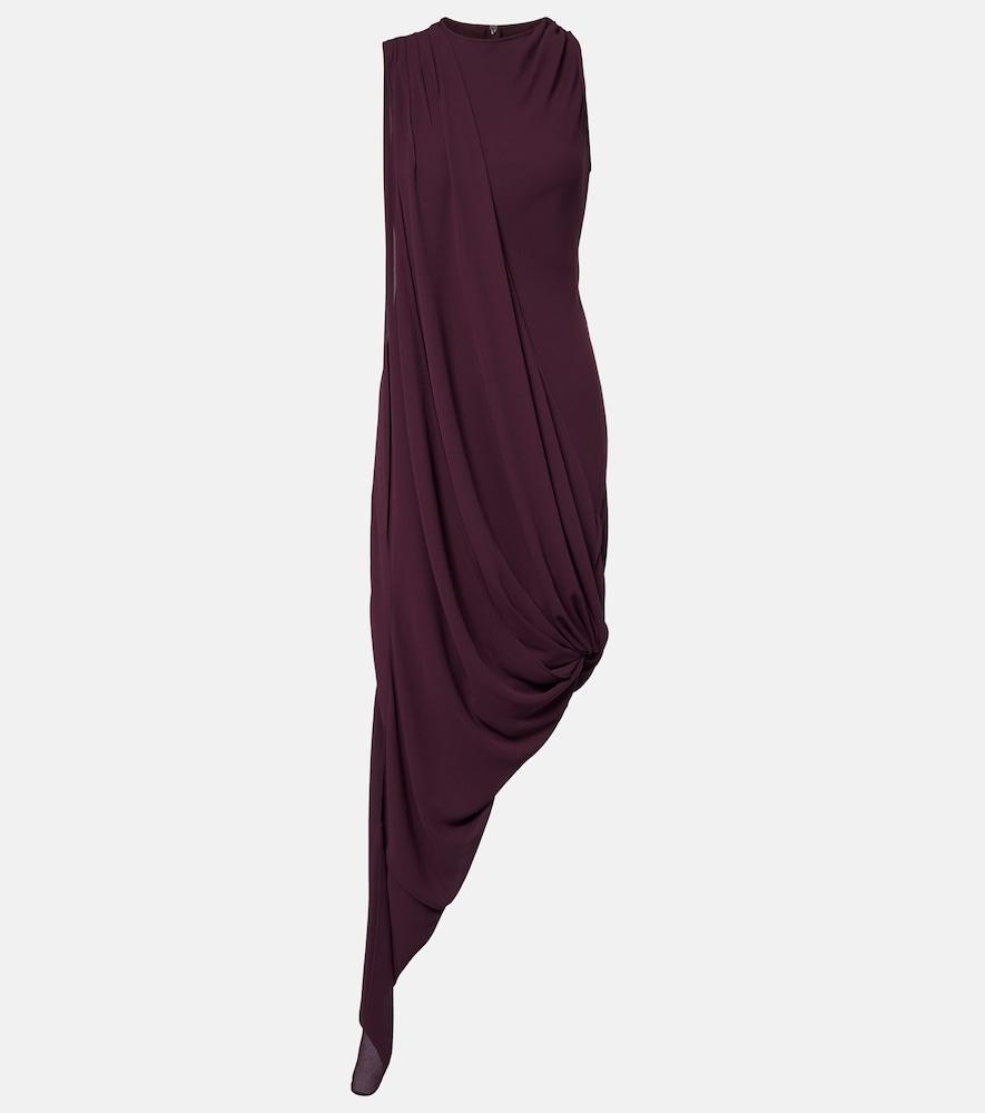 victoria beckham georgette midi dress