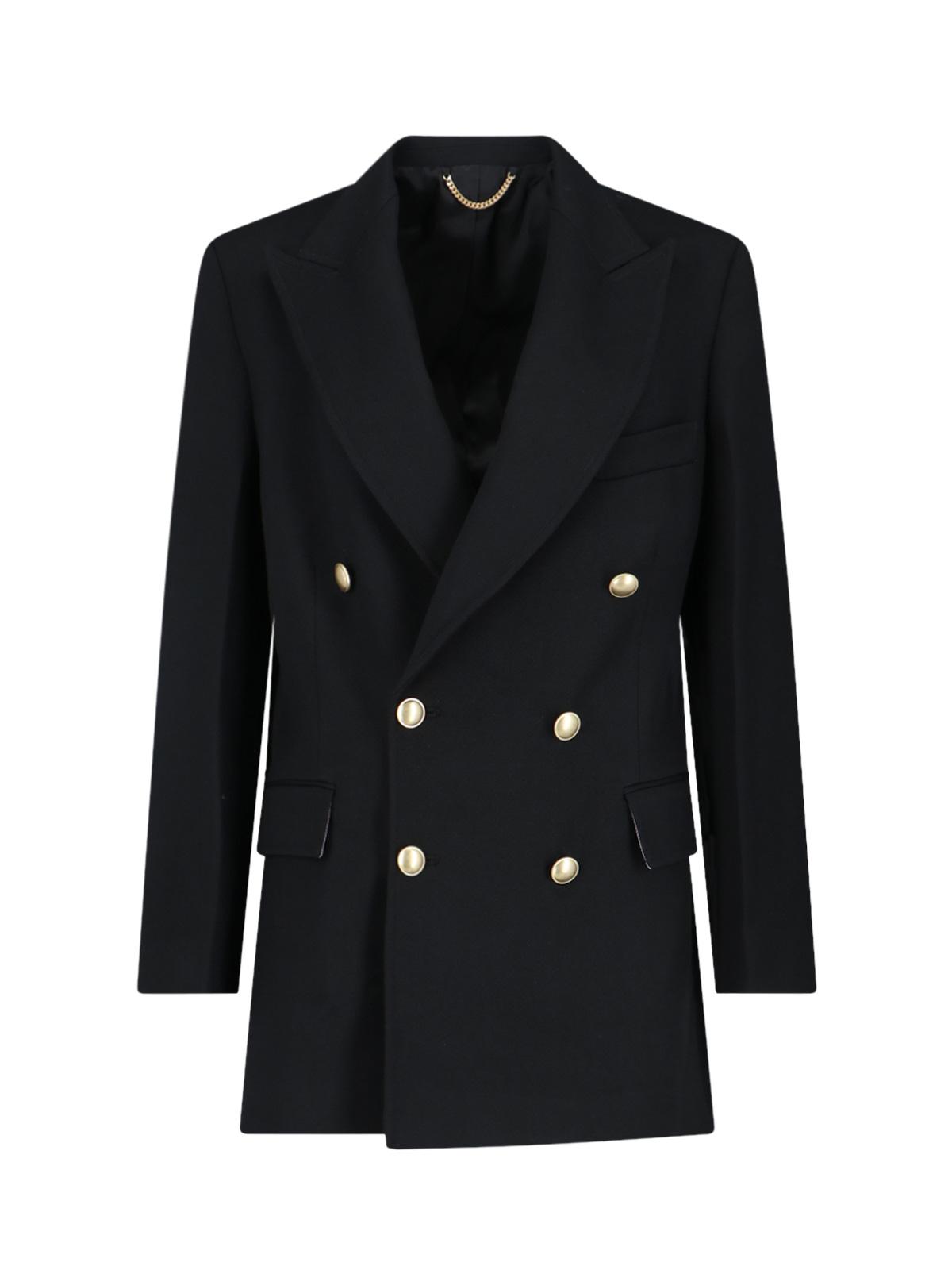 victoria beckham jackets black polyester - women