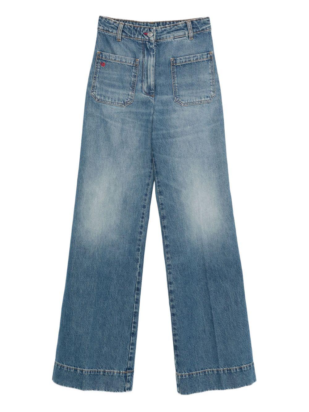victoria beckham jeans with pockets