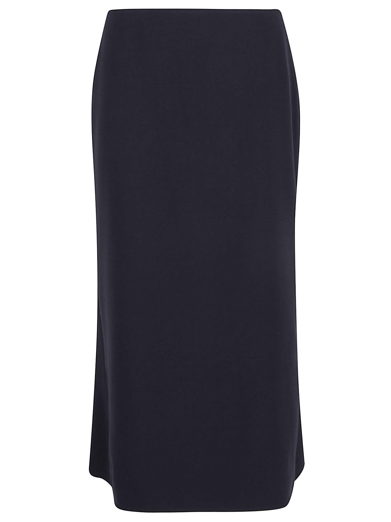 victoria beckham kick detail skirt