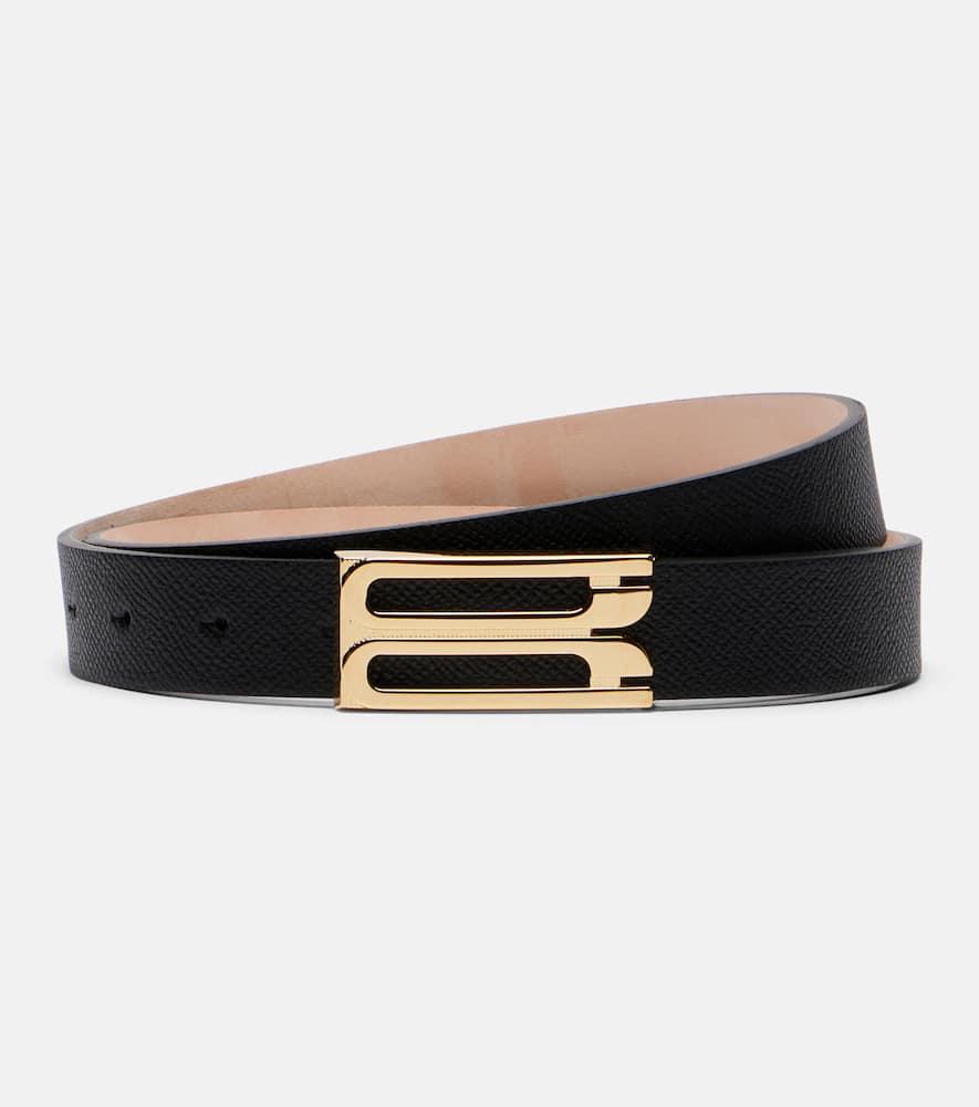 victoria beckham leather belt