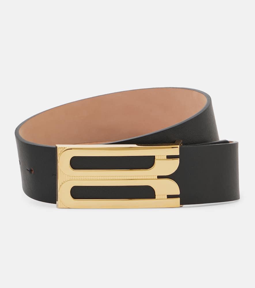 victoria beckham leather belt