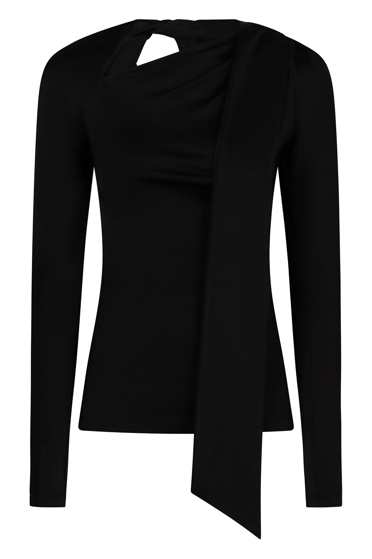 victoria beckham long sleeve top