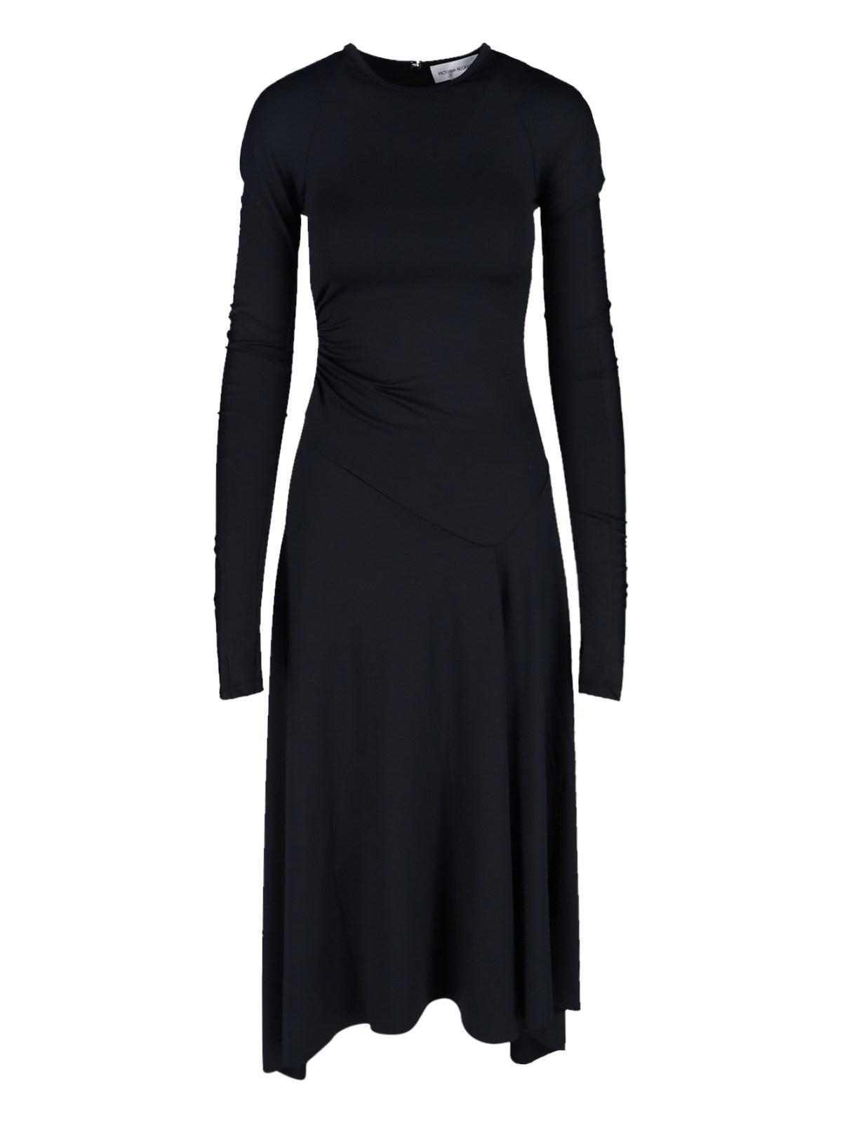 victoria beckham midi dress