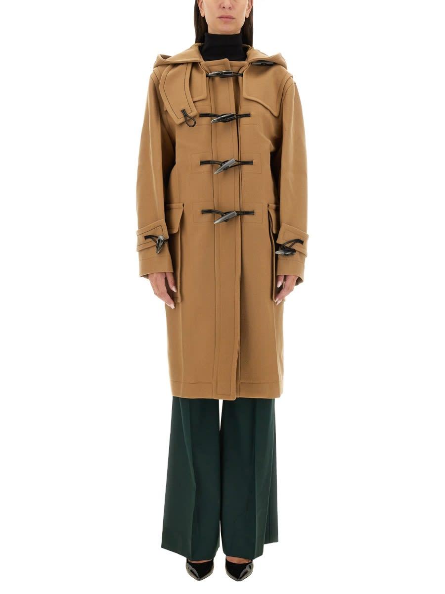 victoria beckham oversize coat