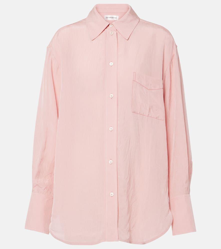 victoria beckham oversized shirt