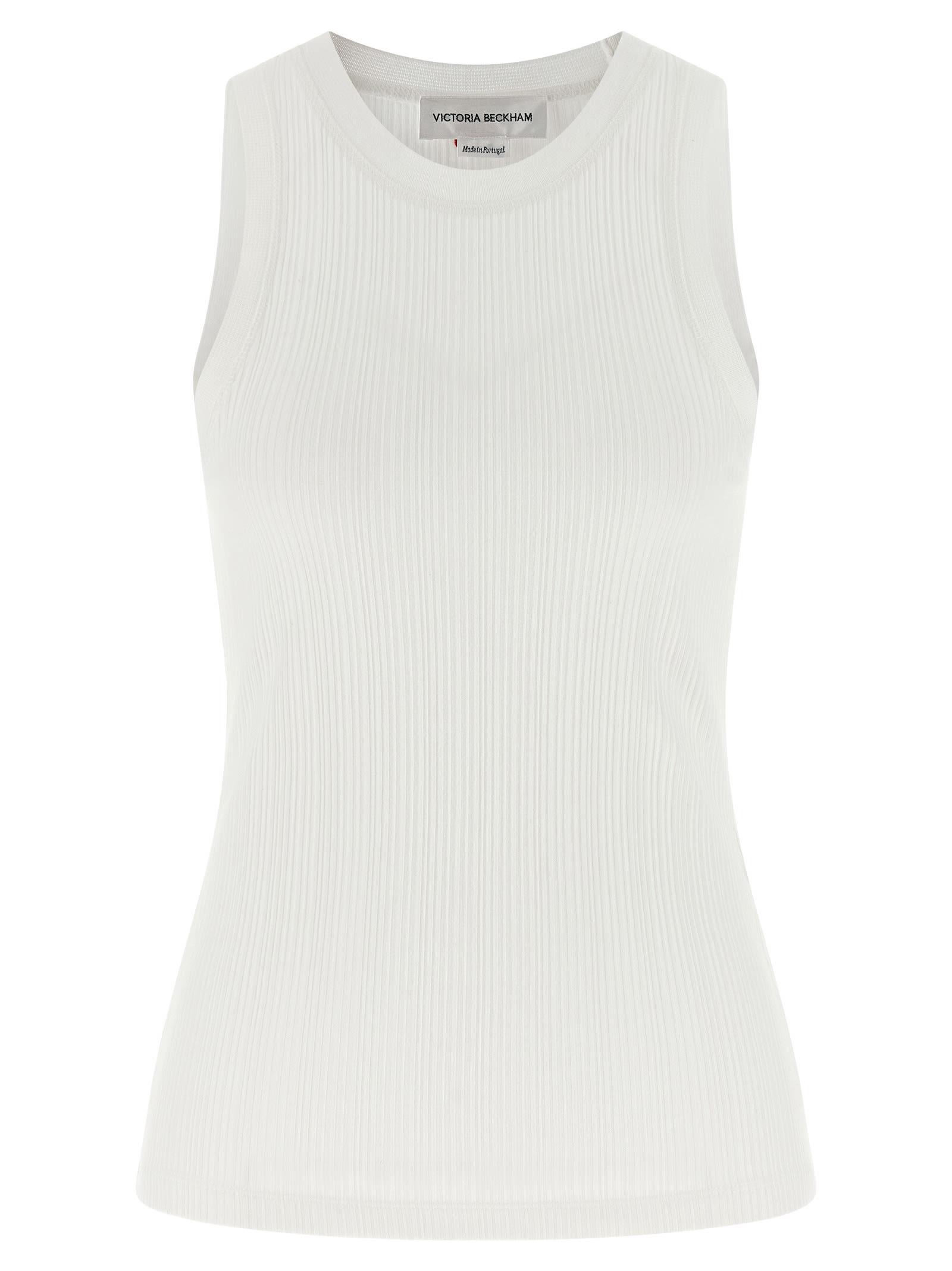 victoria beckham rib tank top