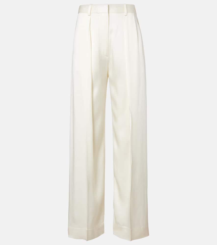 victoria beckham satin wide