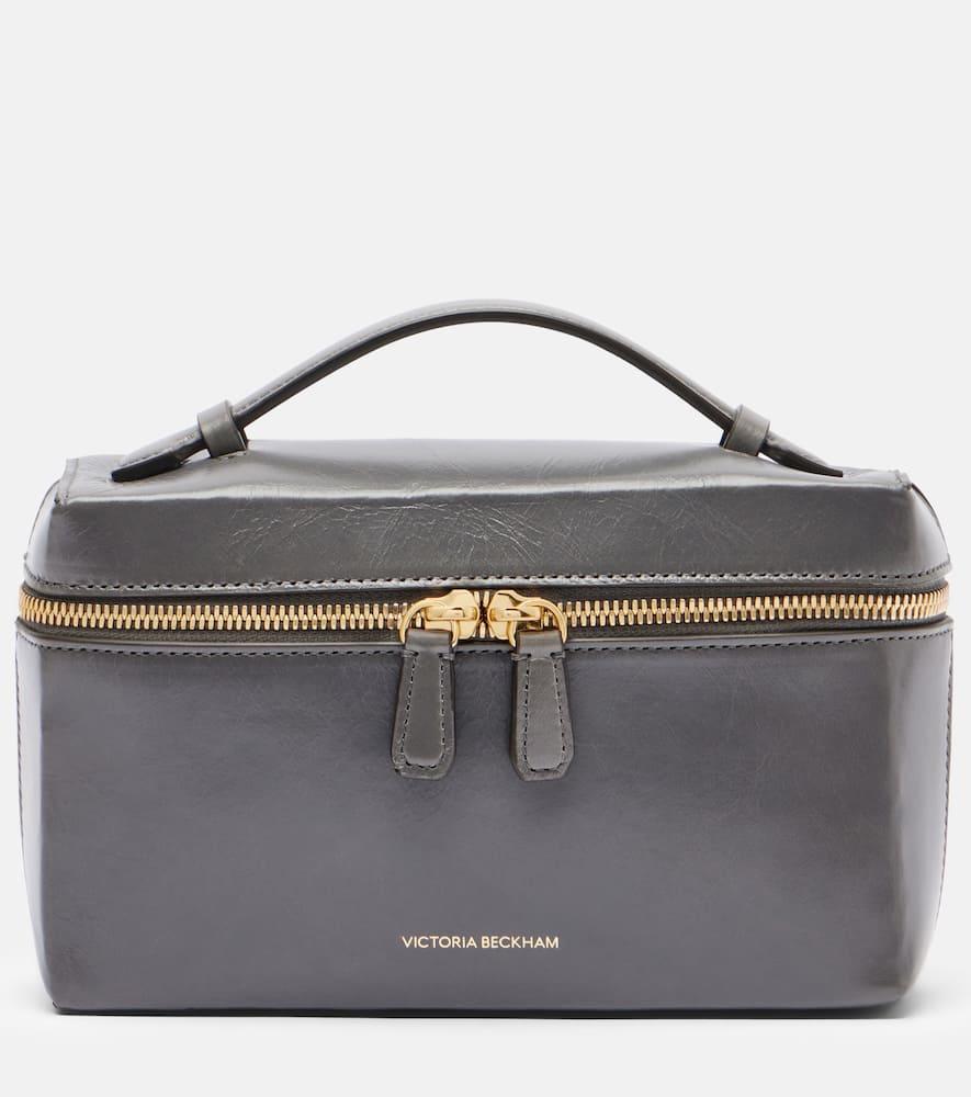 victoria beckham vanity small leather crossbody bag