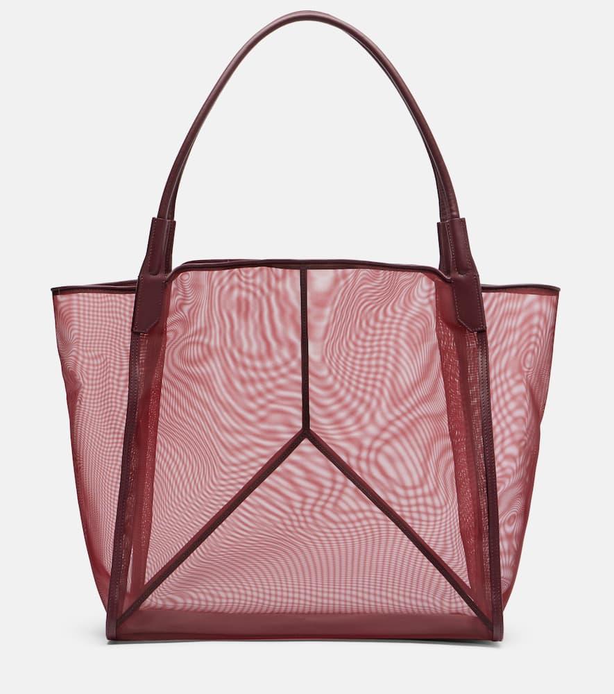 victoria beckham victoria medium mesh tote bag