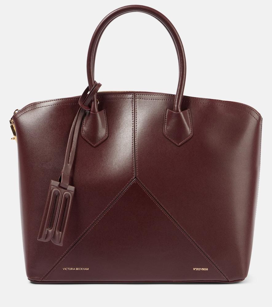 victoria beckham victoria small leather tote bag