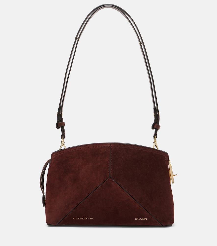 victoria beckham victoria suede shoulder bag